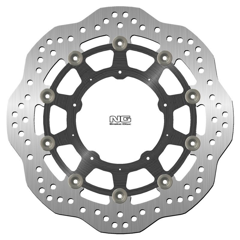 Disco de freno NG BRAKES ondulado flotante