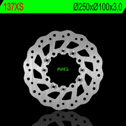 Disco de freno NG BRAKES ondulado fijo Ø250mm · ref 9621761X