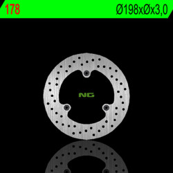 Disco de freno NG BRAKES redondo fijo