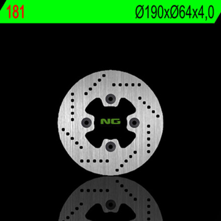 Disco de freno NG BRAKES redondo fijo