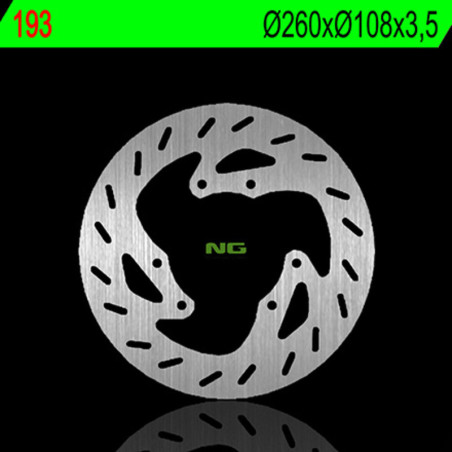 Disco de freno NG BRAKES redondo fijo