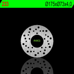 Disco de freno NG BRAKES redondo fijo Ø175mm · ref 962233