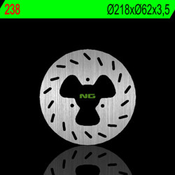 Disco de freno NG BRAKES redondo fijo