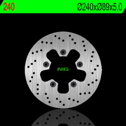 Disco de freno NG BRAKES redondo fijo Ø240mm · ref 962240
