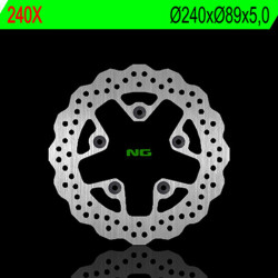 Disco de freno NG BRAKES ondulado fijo Ø240mm · ref 962240X