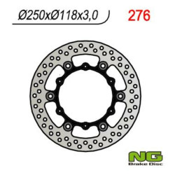 Disco de freno NG BRAKES redondo flotante Ø118mm Yamaha YZ 250