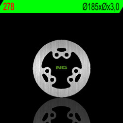 Disco de freno NG BRAKES redondo fijo