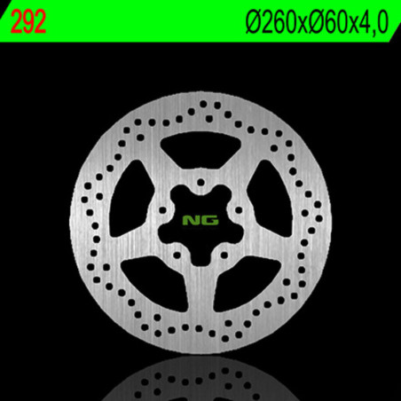 Disco de freno NG BRAKES redondo fijo