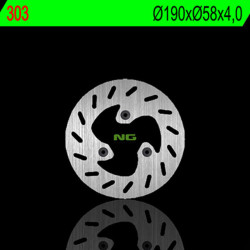 Disco de freno NG BRAKES redondo fijo