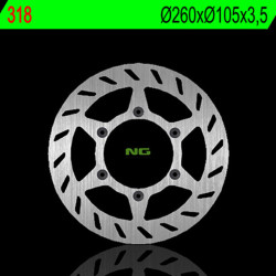 Disco de freno NG BRAKES redondo fijo
