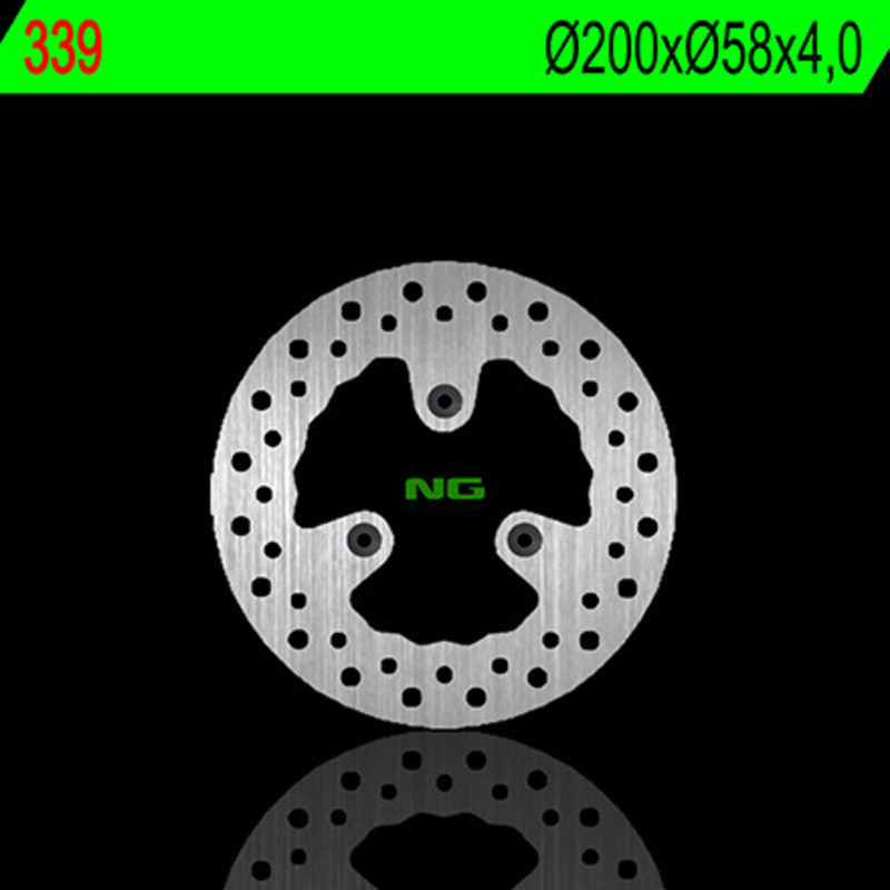 Disco de freno NG BRAKES redondo fijo