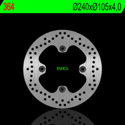 Disco de freno NG BRAKES redondo fijo