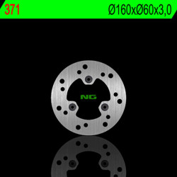 Disco de freno NG BRAKES redondo fijo