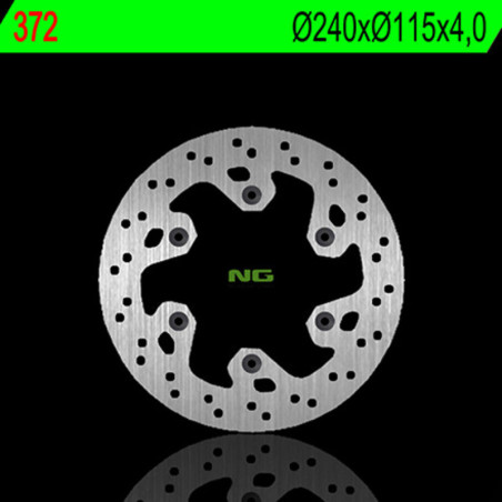 Disco de freno NG BRAKES redondo fijo
