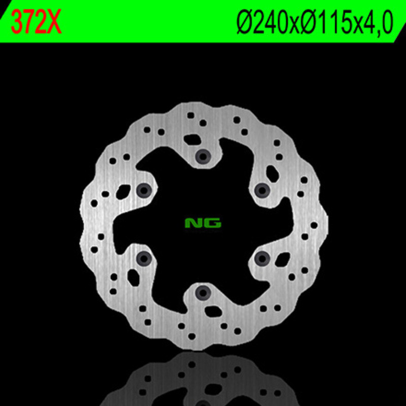 Disco de freno NG BRAKES ondulado fijo
