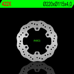 Disco de freno NG BRAKES ondulado fijo Ø220mm · ref 962422X
