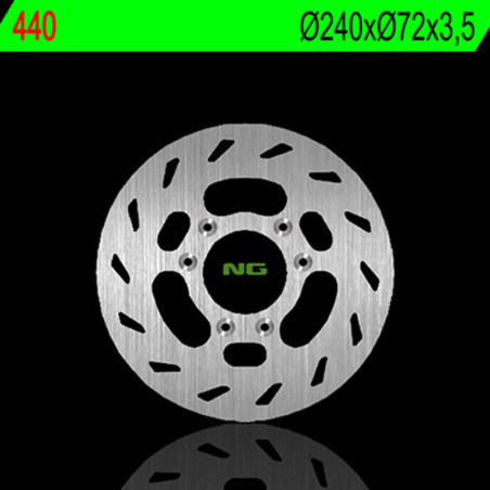 Disco de freno NG BRAKES redondo fijo