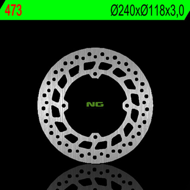 Disco de freno NG BRAKES redondo fijo
