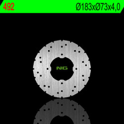 Disco de freno NG BRAKES redondo fijo