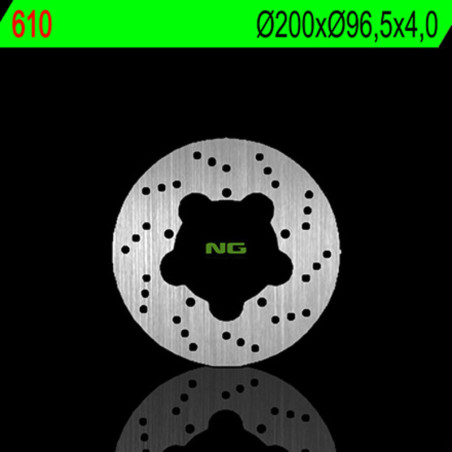 Disco de freno NG BRAKES redondo fijo