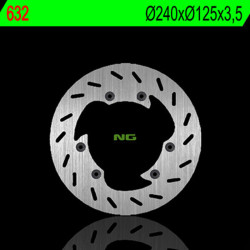 Disco de freno NG BRAKES redondo fijo