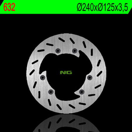 Disco de freno NG BRAKES redondo fijo