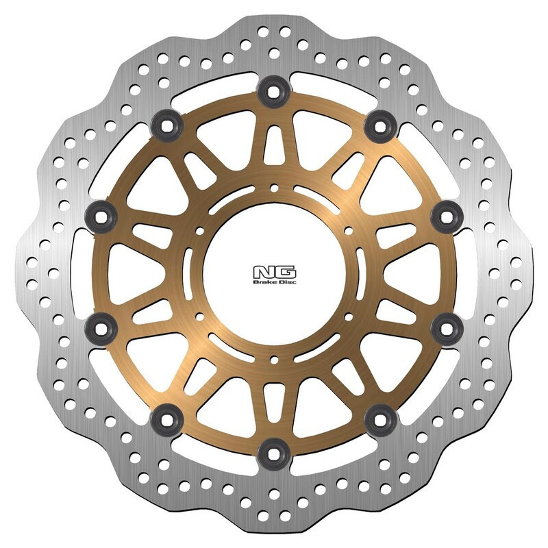 Disco de freno NG BRAKES ondulado flotante