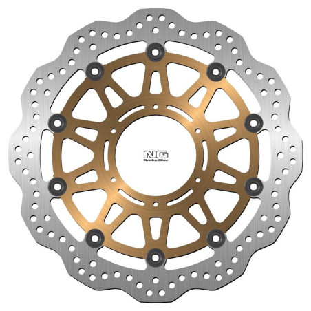 Disco de freno NG BRAKES ondulado flotante