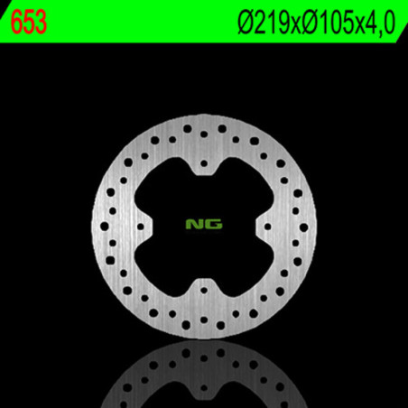 Disco de freno NG BRAKES redondo fijo