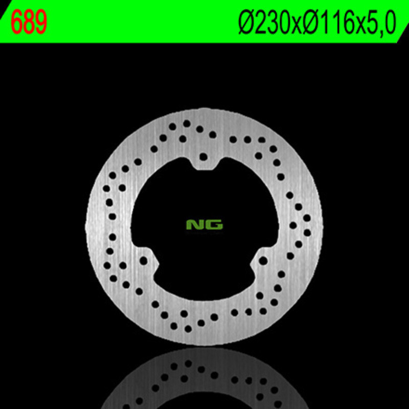 Disco de freno NG BRAKES redondo fijo