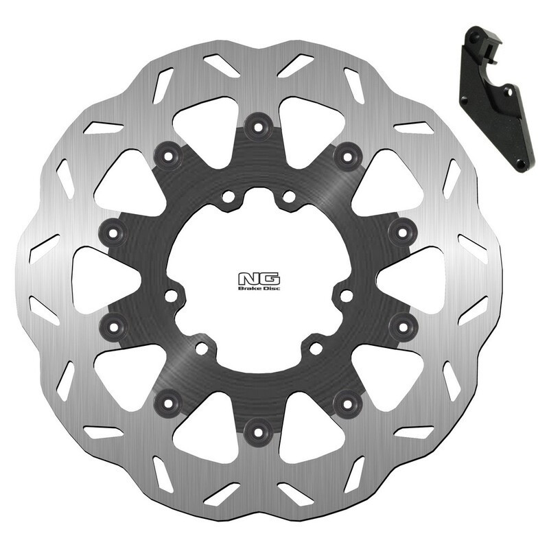 Kit disco de freno sobredimensionado NG BRAKES ondulado flotante