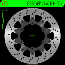 Disco de freno NG BRAKES redondo flotante
