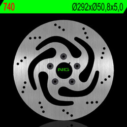 Disco de freno NG BRAKES redondo fijo