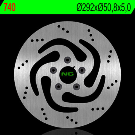 Disco de freno NG BRAKES redondo fijo