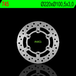 Disco de freno NG BRAKES redondo fijo