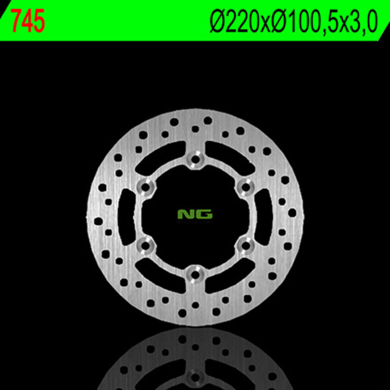 Disco de freno NG BRAKES redondo fijo