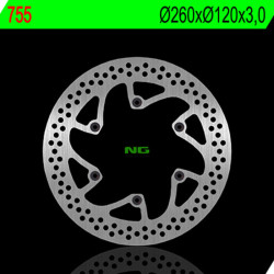 Disco de freno NG BRAKES redondo fijo