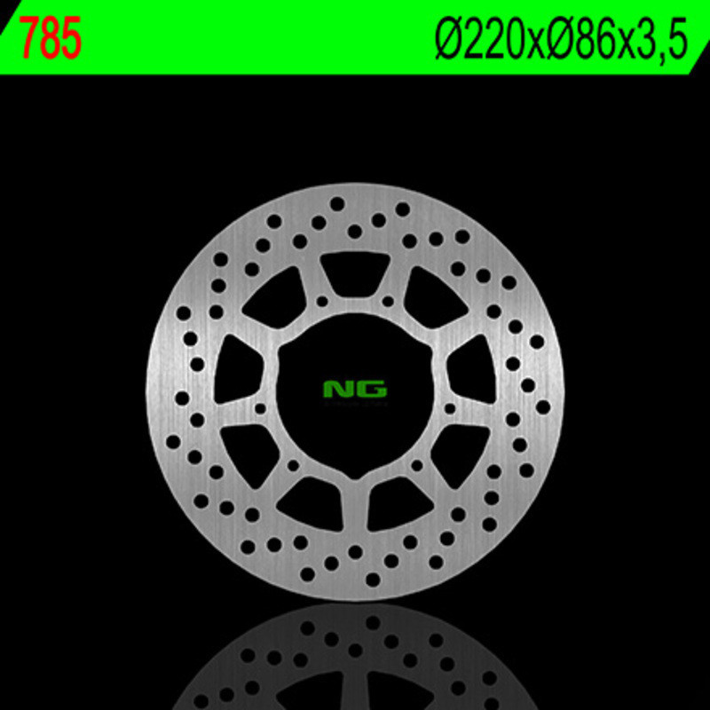 Disco de freno NG BRAKES redondo fijo