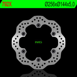 Disco de freno NG BRAKES ondulado fijo Ø256mm · ref 962792X