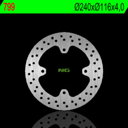 Disco de freno NG BRAKES redondo fijo Ø240mm · ref 962799