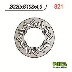 Disco de freno NG BRAKES redondo fijo