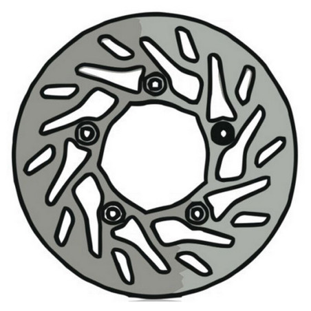 Disco de freno NG BRAKES redondo fijo