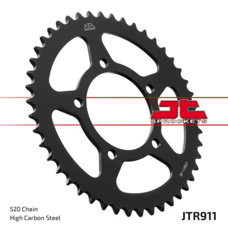 Kit de cadena JT/JT 520X1R 14/46 standard - corona standard