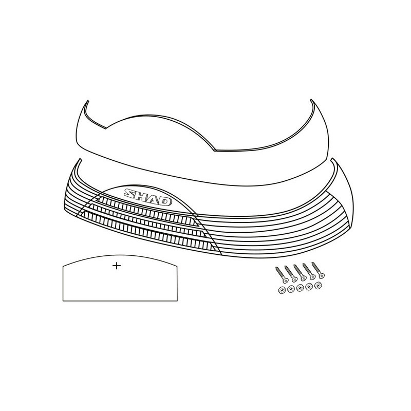 Reflector recambio Baul Shad SH46