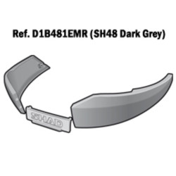 MARCOS D/I para baúl SHAD SH48 GRIS OSCURO