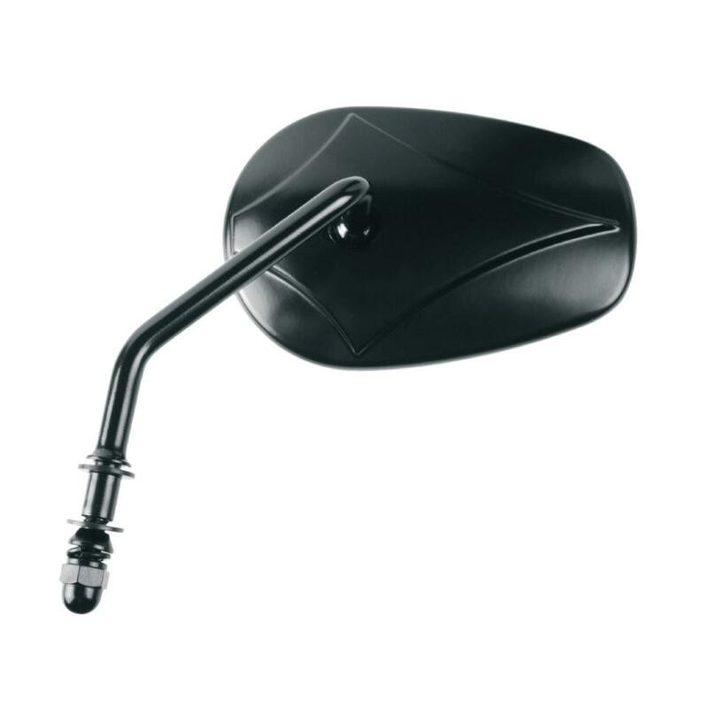 Retrovisor izquierdo HIGHSIDER smart adaptable 5/16" negro - Harley Davidson