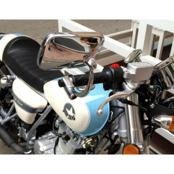 Retrovisor ambos lados universal HIGHSIDER smart al puño Café Racer 2