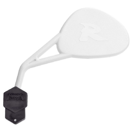 Retrovisor izquierdo universal HIGHSIDER smart Enduro R (homologado) con brida Blanco