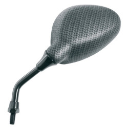 Juego de retrovisores universales HIGHSIDER smart M8 rosca derecha carbon look M2