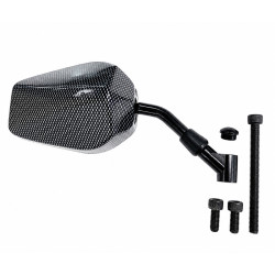 Retrovisor ambos lados universal HIGHSIDER smart carbon look brillo